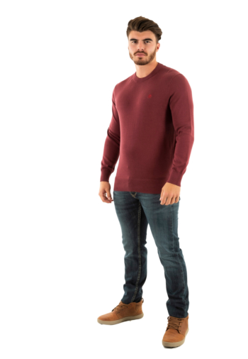 Sweat timberland williams river crew 648 burgundy