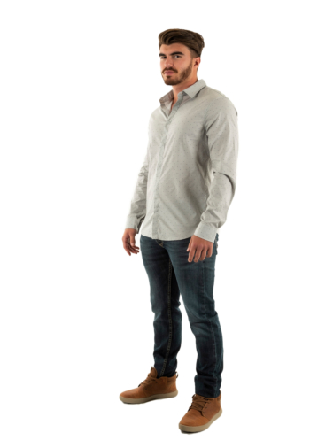 Chemise armani exchange xm000625 fb073 deep navy grid patte