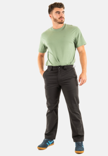 Pantalons vans authentic chino black blk1