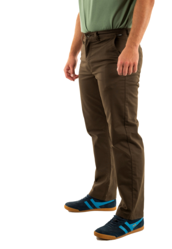 Pantalons vans authentic chino coal brown emp1