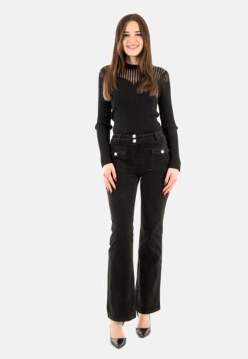 Pantalons morgan 242-poleno noir