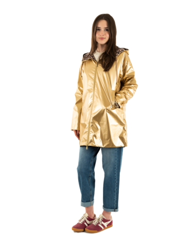 Blousons et vestes only fry cream gold leo