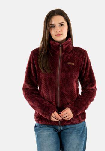 Gilets cardigans columbia fire side™ ii sherpa fz 623 rich wine