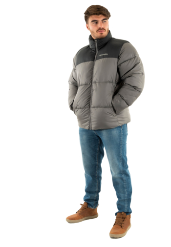Doudounes columbia puffect iii 023 city grey, blac