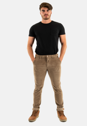 Pantalons Benson & Cherry signature taupe