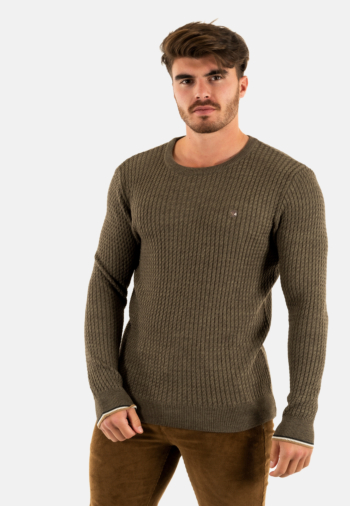 Pull hiver Benson & Cherry fairland taupe