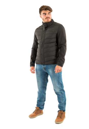 Doudounes superdry storm popper softshell 02a black