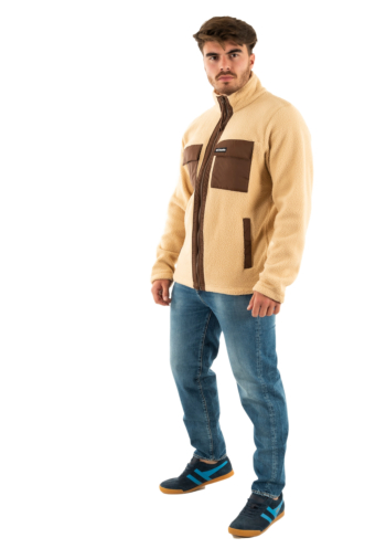 Gilets cardigans columbia m juniper peak fz 262 canoe, tobacco