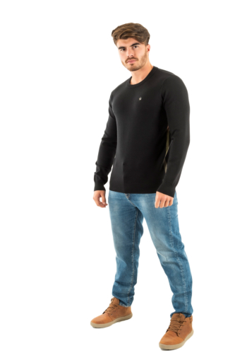 Pull hiver Benson & Cherry fazaron noir