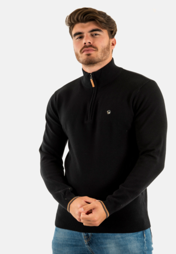 Pull hiver Benson & Cherry floxtopo noir