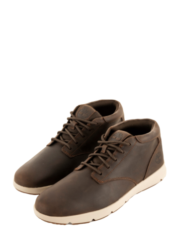 Derbies et richelieus timberland parker street mid lace up w011 dark brown full grain