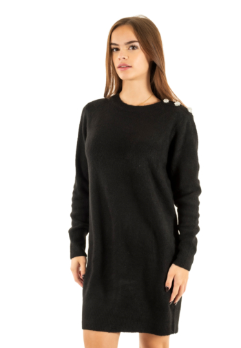 Robe only melody black bling button