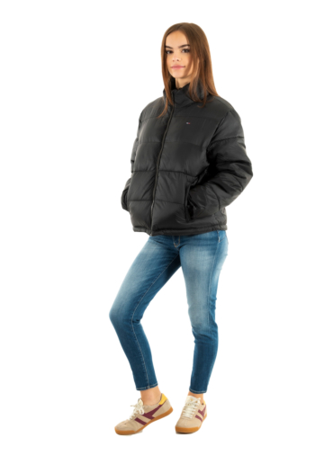 Doudounes tommy jeans pckbl hood bds black