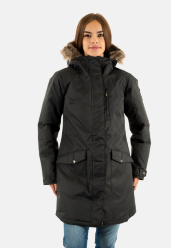 Blousons et vestes columbia suttle mtn long ins 012 black