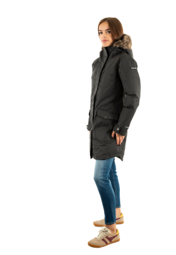Blousons et vestes columbia suttle mtn long ins 012 black