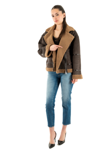 Blousons et vestes only kendra chocolate torte cocoa créme