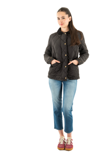 Blousons et vestes superdry cord trimmed liner 02a black