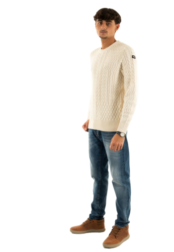 Pull hiver schott plketh1 off white