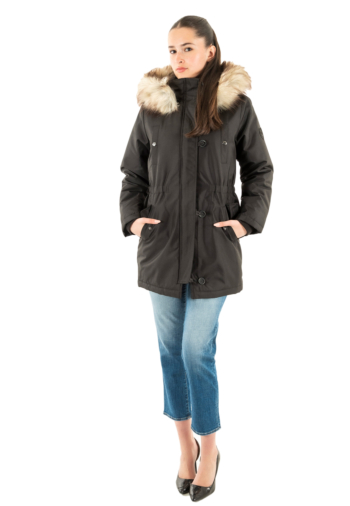 Blousons et vestes only iris black nature fur