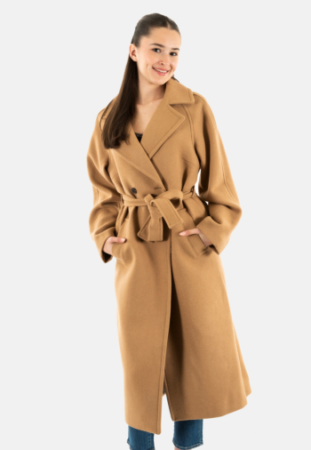 Manteaux superdry relaxed long 1yz iced coffee brown