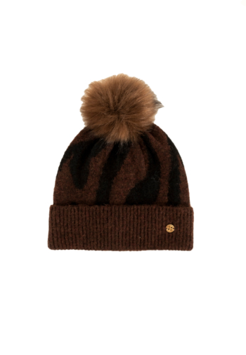 Bonnets salsa animal print 920 medium brown