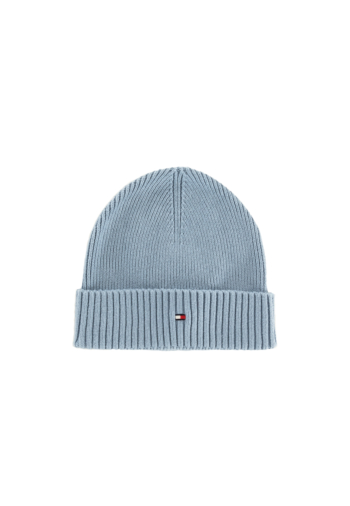 Bonnets tommy jeans flag pima c2b brisk blue
