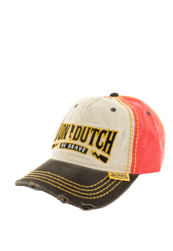 Casquettes von dutch casretro gris/rouge