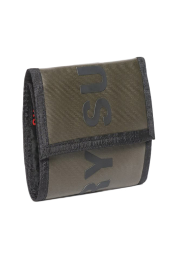 Portefeuilles superdry tarp tri-fold 1km surplus goods olive green