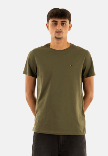 Tee shirt tommy jeans dm0dm04411 gy1 dark greenery