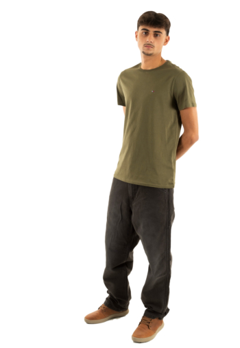 Tee shirt tommy jeans dm0dm04411 gy1 dark greenery