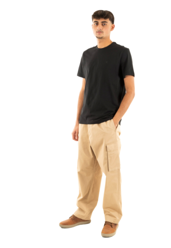 Tee shirt calvin klein jeans classic monogram ub1 black