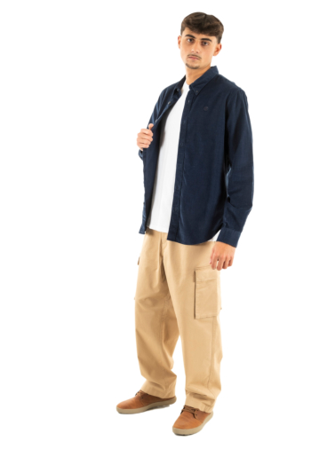 Chemise timberland corduroy 4511 peacoat
