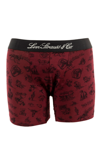 Calecons et slips levi's® wstrn icon aop 002 red combo