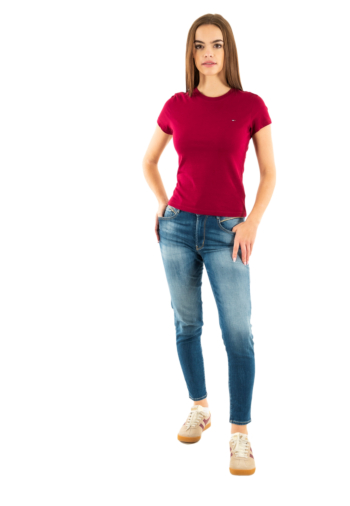 Tee shirt tommy jeans dw0dw20459 vlc lavish cerise