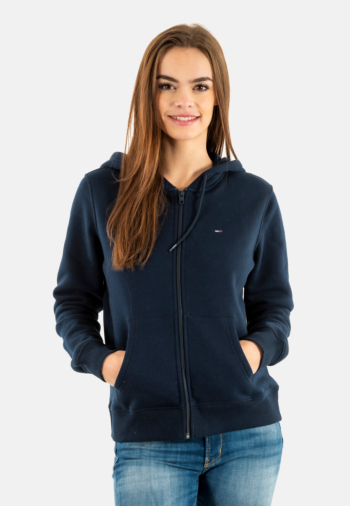 Sweat tommy jeans reg s flag c1g dark night navy
