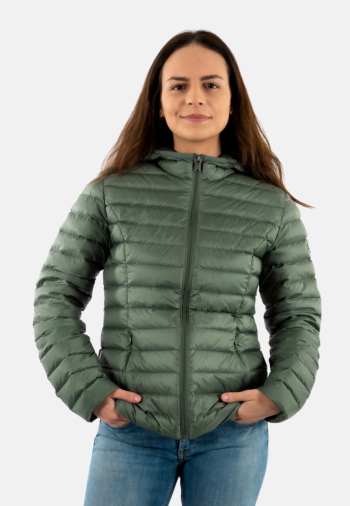 Doudounes jott doudoune cloe ml capuche 21o sage green