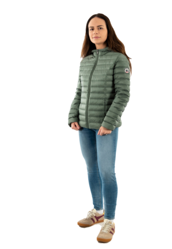 Doudounes jott doudoune cloe ml capuche 21o sage green