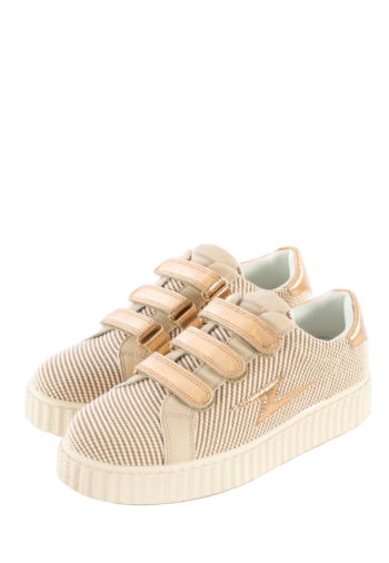 Baskets basses vanessa wu maggie originals or rose