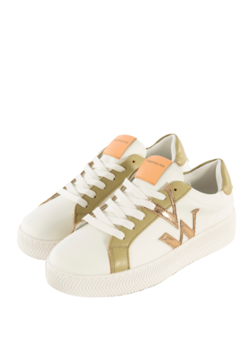 Baskets basses vanessa wu jane initials vert