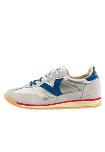Baskets basses victoria saturno nylon & serraje metal 14 plata