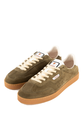 Baskets basses faguo lumbo kak02 dark kaki