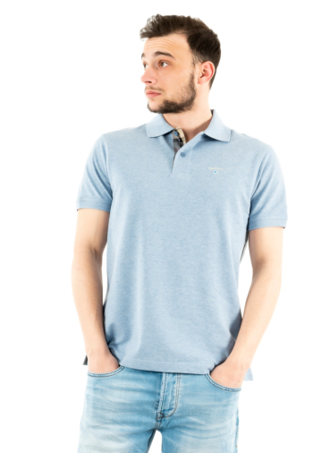 Polos barbour mml0012 bl55 sky marl/dress