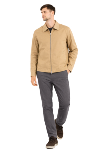 Blousons et vestes calvin klein jeans dobby pf2 travertine