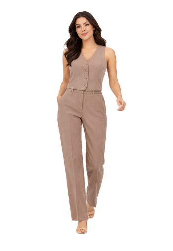 Gilets sans manche guess jeans nausica g1ec walnut shell