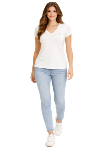 Tee shirt Le Temps Des Cerises ona 1001  white