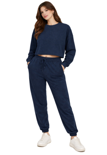 Sweat american vintage sonoma navy blue vintage