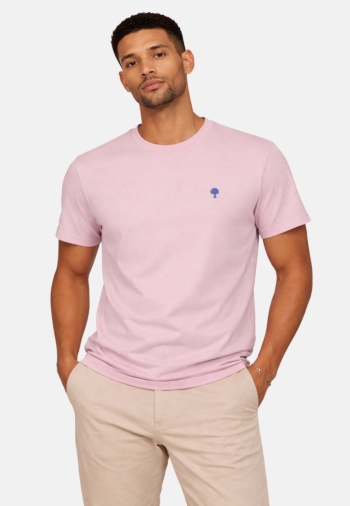 Tee shirt faguo arcy pur11 greyish parme