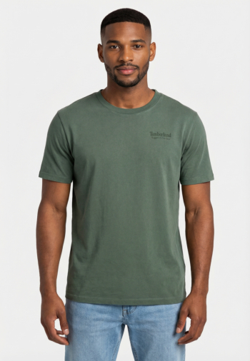 Tee shirt timberland rugged active gear back a6x1 pineneedle