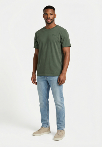 Tee shirt timberland rugged active gear back a6x1 pineneedle