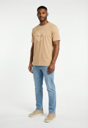 Tee shirt timberland k-r brand tree y941 safari